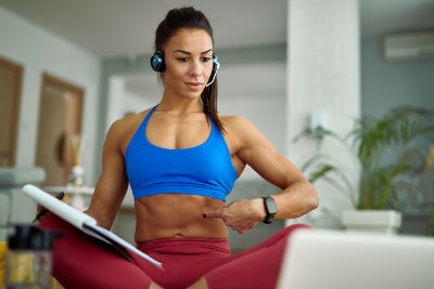 female virtual personal trainer online personal trainer